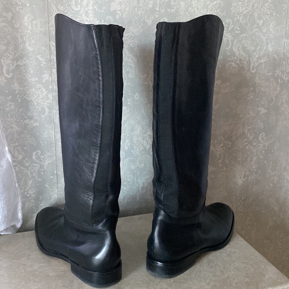Banana Republic Leather Boots 7 Medium - 15” High - Picture 7 of 8